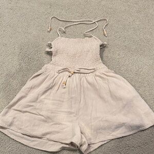 Cream Romper